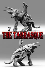 The Tarrasque Valandar Drivethrurpg Com Stl File Format Print Dnd