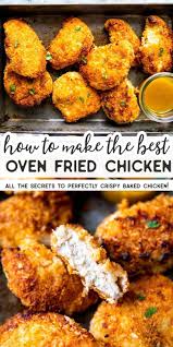 Bisquick Oven Baked Chicken Strips How To Make Oven Fried Chicken In 2020 Fries In The Oven Oven Fried Chicken Crispy Oven Fried Chicken
