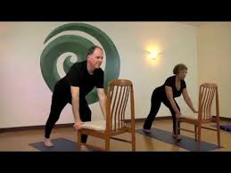 Chair Yoga Sun Salute Standing Long Form With Steve Wolf E Ryt 500 Youtube Chair Yoga Yoga Works Yoga For Kids