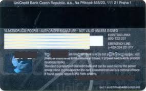 Come e cosa poter fare in banca via internet, nell'app mobile banking, e tramite i servizi digitali di unicredit. Bank Card Unicredit Bank Platinum Unicredit Bank Czech Republic Col Cz Vi 0141