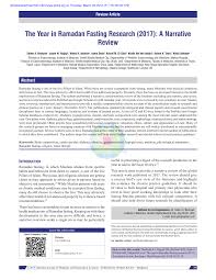 We did not find results for: Pdf The Year In Ramadan Fasting Research 2017 A Narrative Review