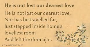 Irish Poems And Blessings For Funerals Irish Poems Funeral Poems Poems