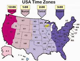 Monday S Motivation Time Zone Map History Lessons Daylight Savings Time