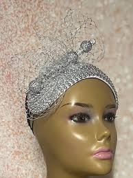 Black Sequin Fascinator