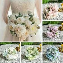 Fake bouquets, especially fake wedding bouquets that look real, are a huge trend in weddings right now. Wholesale Artificial Wedding Bouquets Buy Cheap In Bulk From China Suppliers With Coupon Dhgate Com