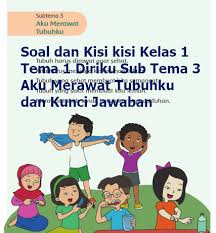 Kunci jawaban ini ada di buku tematik terpadu kurikulum 2013 edisi revisi 2018. Soal Uh Ph Dan Kisi Kisi Kelas 1 Tema 1 Diriku Sub Tema 3 Aku Merawat Tubuhku Dan Kunci Jawaban Guru Berbagi