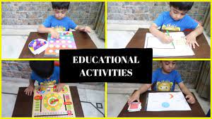 Read more about developmental, educational and learning, art and craft so, here are some fantastic activities that your kids will enjoy to the fullest. Educational Activities At Home For 2 4 Year Old Youtube