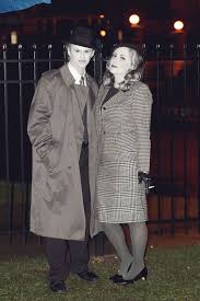 Black And White Halloween Costume Being Bogie And Bacall With Images Couple Halloween Couple Halloween Costumes Grayscale Costume