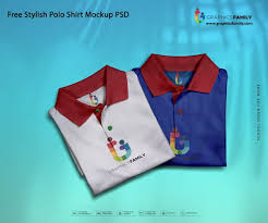 All mockup world is here. Free Stylish Polo Shirt Mockup Psd Graphicsfamily