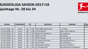 Februar 2019 | wann wechselt fiete arp zum fc bayern? Die Letzten Bundesliga Spieltage 28 Bis 34 Terminiert Ein Samstag Spiel Auf Eurosport Aftvhacks