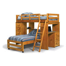 Kids milton junior twin size wooden loft bed. Bunk Bed With Desk And Drawers Ideas On Foter