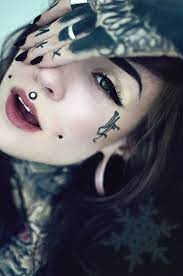 Pin Em Cheek Dimple Piercings