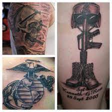 Tatuagem militar – 50 tattoos magníficas para você se inspirar!