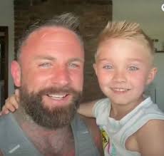 A man came under fire by online trolls for kissing his own son