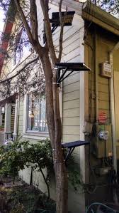 How To Turn A Real Live Tree Into A Cat Tree W Hose Clamps And Ikea Shelving 7 Steps With Pictures Instructables