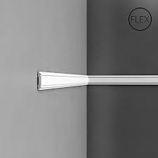 When clients ask about chair rails, i often suggest that they paint everything below it a glossy white so that it becomes more of an architectural element in the room. Orac Decor Flexible Polyurethane Panel Chair Rail Wainscot Moulding Primed White Length 78 Height 1 7 8 In Dubai Uae Whizz Wall Molding Trim
