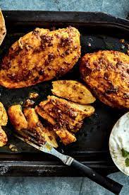 Garlic Ginger Chicken Breasts With Cilantro And Mint Recipe Recipe Garlic Ginger Chicken Recipes Mint Recipes