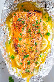 Honey Lemon Salmon Sheet Pan Salmon Recipe Averie Cooks Recipe Honey Lemon Salmon Salmon Recipes Lemon Salmon
