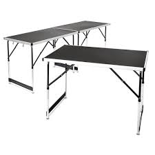 Set Of 3 Tables Aluminum Multi Hinged Free Combine Folding Portable Picnic Table Aluminum Folding Table Folding Table Round Outdoor Dining Table