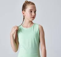 Amazon.com: Girls 4 Pack Athletic Tank Tops, Pleated Mesh ...