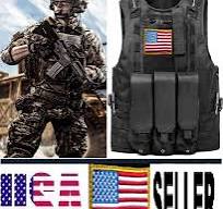 U.S Chaleco táctico de la policía del ejército militar Combate de caza  airsoft