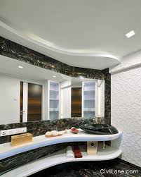 Bathroom layouts can be challenging, but a small bathroom can be particularly challenging. Bathroom False Ceiling Alternative Materials And Costing Civillane