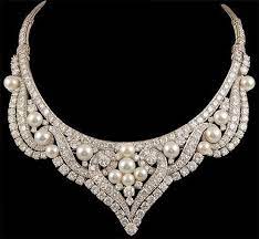 Pearl Diamond Choker By David Webb Pearl And Diamond Necklace Antique Jewelry Jewelry
