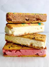 Sandwichs A La Creme Glacee Chill Ricardo Recipe In 2020 Easy Ice Cream Sandwiches Ice Cream Sandwich Traditional Christmas Dessert Recipes