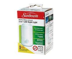 Sunbeam 3 In 1 Wireless Led Night Light Color Box L Image Home Products
