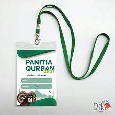 Full color printing custom colors, shapes, and sizes. Paket Nametag Panitia Qurban Desain Panitia Qurban Dan Nametag Plus Tali Murah Shopee Indonesia