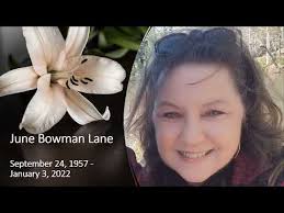 June Bowman Lane Obituary January 3, 2022