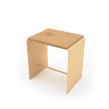 Holzbänke & weitere sitzmöbel online kaufen. Hocker Fine Line Holz Beige Metall Eiche Stahlzart