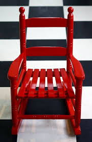 Search Label Around The House Red Rocking Chair Red Chair Black White Red