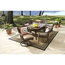 Better Homes And Gardens Colebrook 7 Piece Dining Set Tan Walmart Com Outdoor Dining Set Better Homes And Gardens Dining Furniture Sets