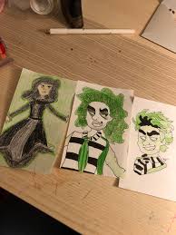 Fan art of bj and lydia for fans of beetlejuice and lydia <3 15169164. Could It Be My First Bj Lydia Fanart O Go Musicals Beetlejuice