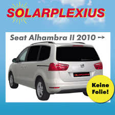 Fazit zum neuen seat alhambra. Auto Sonnenschutz Seat Alhambra Ii 2010 Scheibentonung Sichtschutz Komplettset Ebay