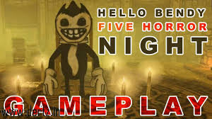 This Is The Best Game For Android Smartphones Hello Bendy Machine Five Horror Night Is Now Available For Free For Yo Horror Nights Android Mobile Games Horror