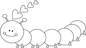 Butterfly coloring pages fruit coloring pages leaf coloring pages. Pin By Marina On Moldes E Riscos Ii Clip Art Black And White The Very Hungry Caterpillar Activities Caterpillar Activities