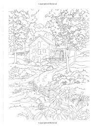 Magiques creatures by maryline weyl coloring book flip through. Country Scenes To Paint Or Color Dover Art Coloring Book Dot Barlowe 9780486444819 Amazon Com Boo Coloring Pages Emoji Coloring Pages Fall Coloring Pages