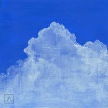 Don't stress about trying to paint around the shapes of the clouds, but create them by lifting off paint. How To Paint Clouds With Acrylics Arteza
