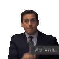 And without realizing, he taught us you know you want to speak as eloquently as michael scott. Thats What She Said Gifs Tenor