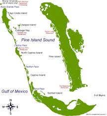 Map Of The Islands In 2019 North Captiva Island Pine