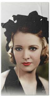 Irene Ware, Movie Star #2 Bath Towel by Esoterica Art Agency