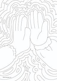 Teach your children the importance of proper hygiene and washing their hands with this cute hand washing coloring page. Hand Washing Coloring Pages