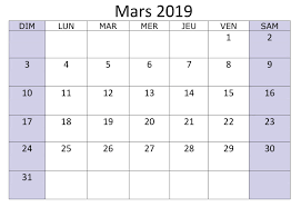 Calendrier Mars 2019 Word Search Puzzle Words Periodic Table