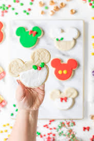 Make more cookies blog cookie recipes cookie decorating ideas decorating videos cookie decorating classes uses Mickey Christmas Cookies Cutefetti