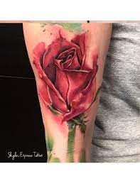 Certified tattoo studios is at certified tattoo studio (west colfax). Watercolor Rose Tattoo By Skyler Espinoza Location Certified Tattooed Studios Denver Instagram Skylerespinoza Tattoo