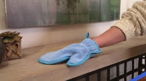 The mitt really does a great job of attracting the dust into the microfiber. Dusting Mitt In The Safe Haven 5 Set Youtube