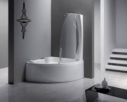 Bathroom with corner tub and shower. Corner Bathtub Shower Combination Sphera 140 Comb Aqualife Srl Built In Composite
