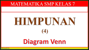 Materi himpunan kelas 7 doc. Irisan Dan Gabungan Dua Himpunan Operasi Himpunan Matematika Smp Kelas 7 Youtube